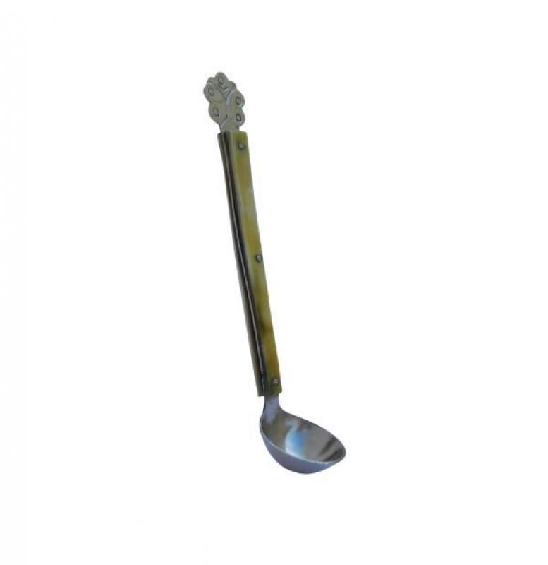 Cuchara Artesanal En Asta Y Alpaca