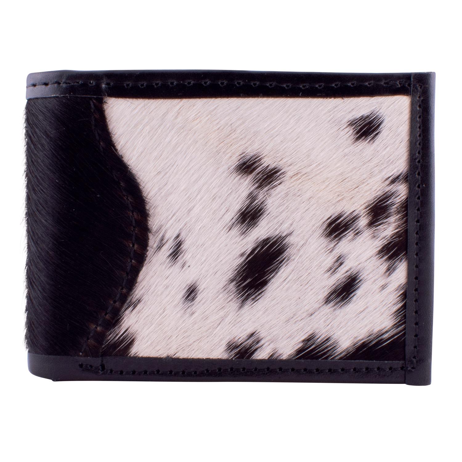 Billetera De Pelo y Cuero