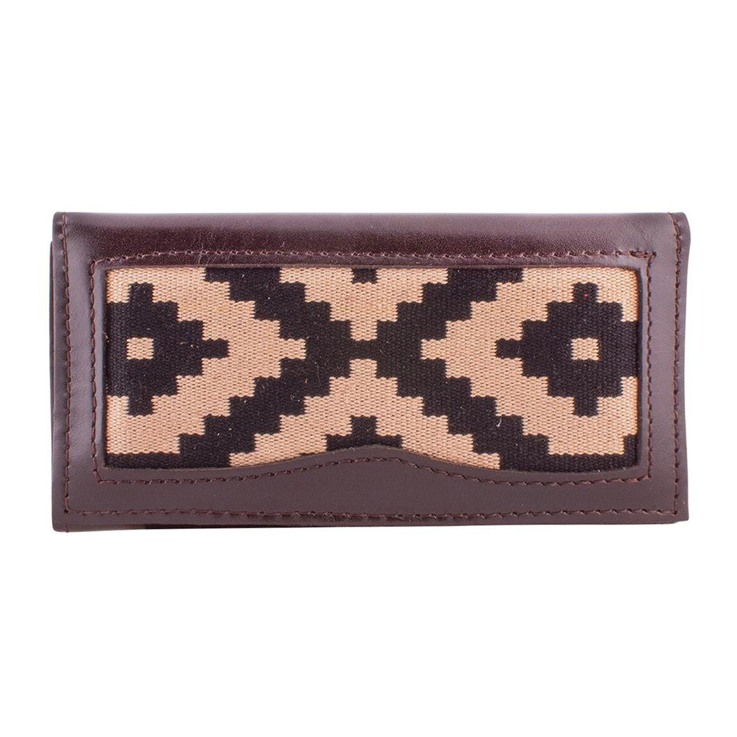 Billetera Cuero Y Guarda Pampa