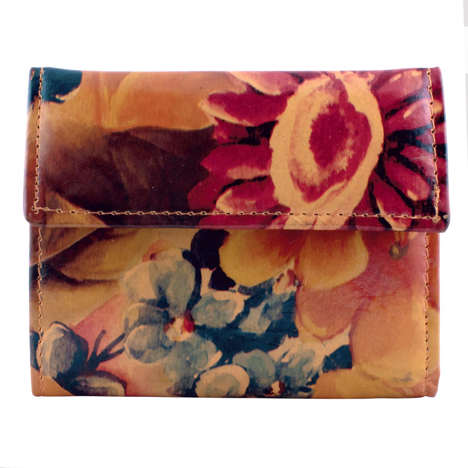 Billetera Triple de Cuero