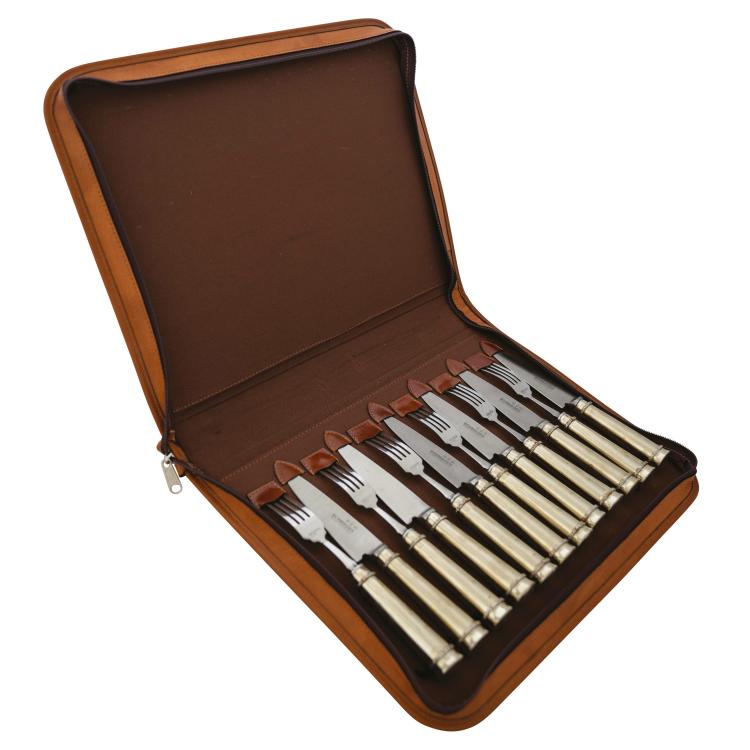 Juego De Cubiertos En Alpca