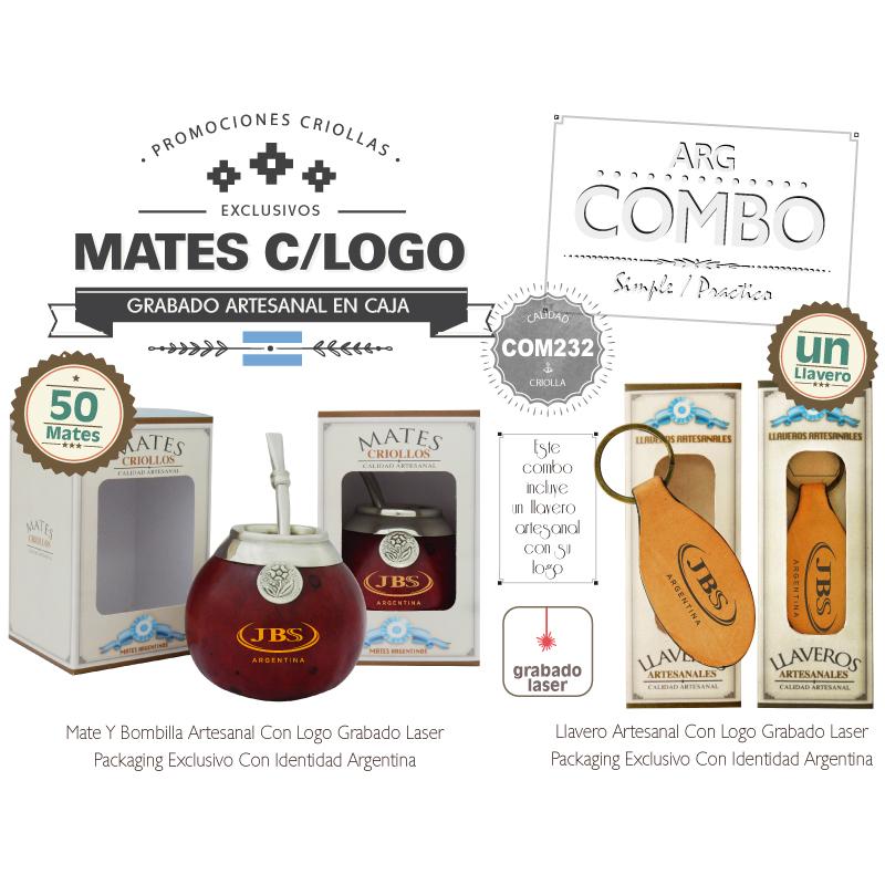 Combo 50 Mates Grabados Un Llavero Grabado De Regalo