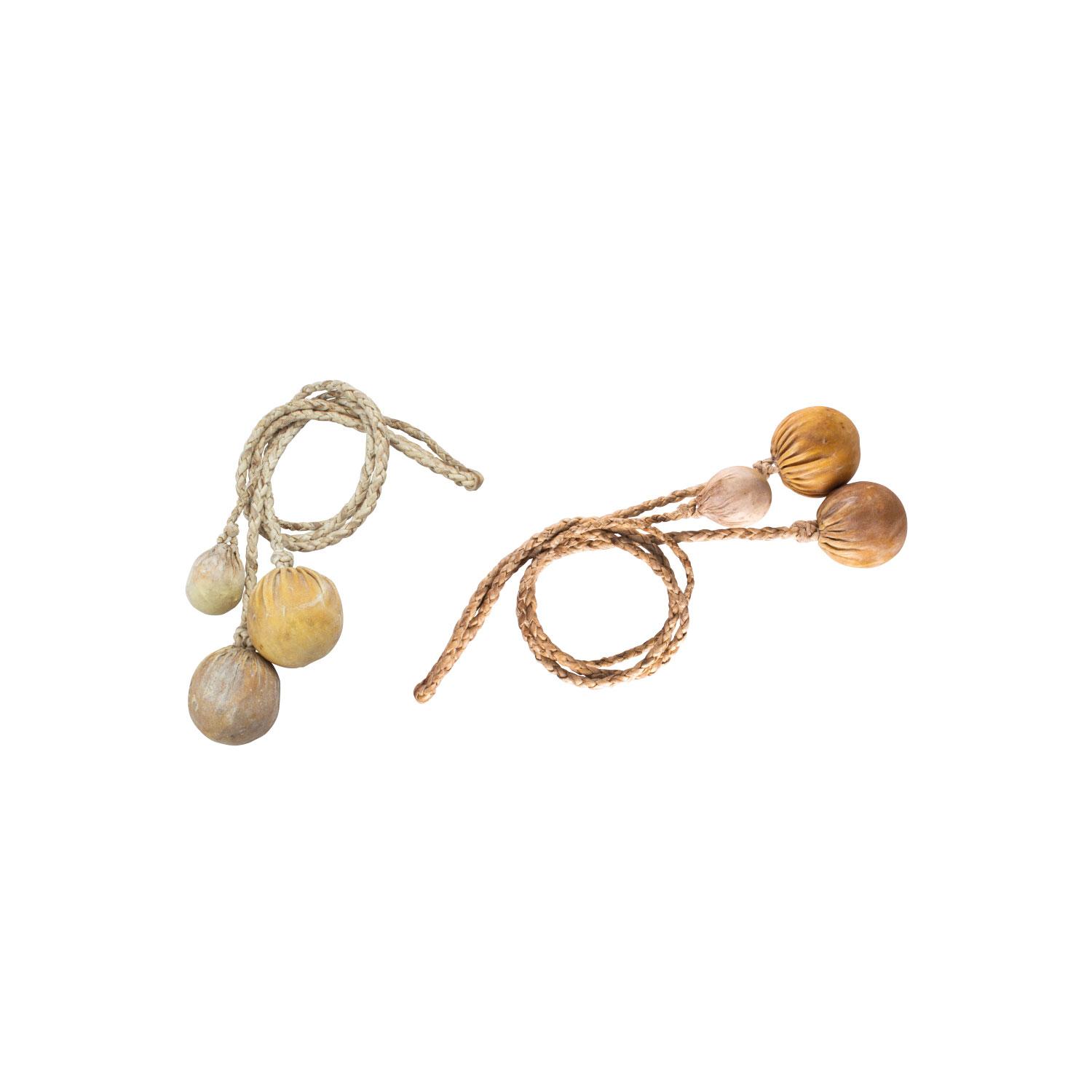 Boleadora Criolla En Cuero Crudo