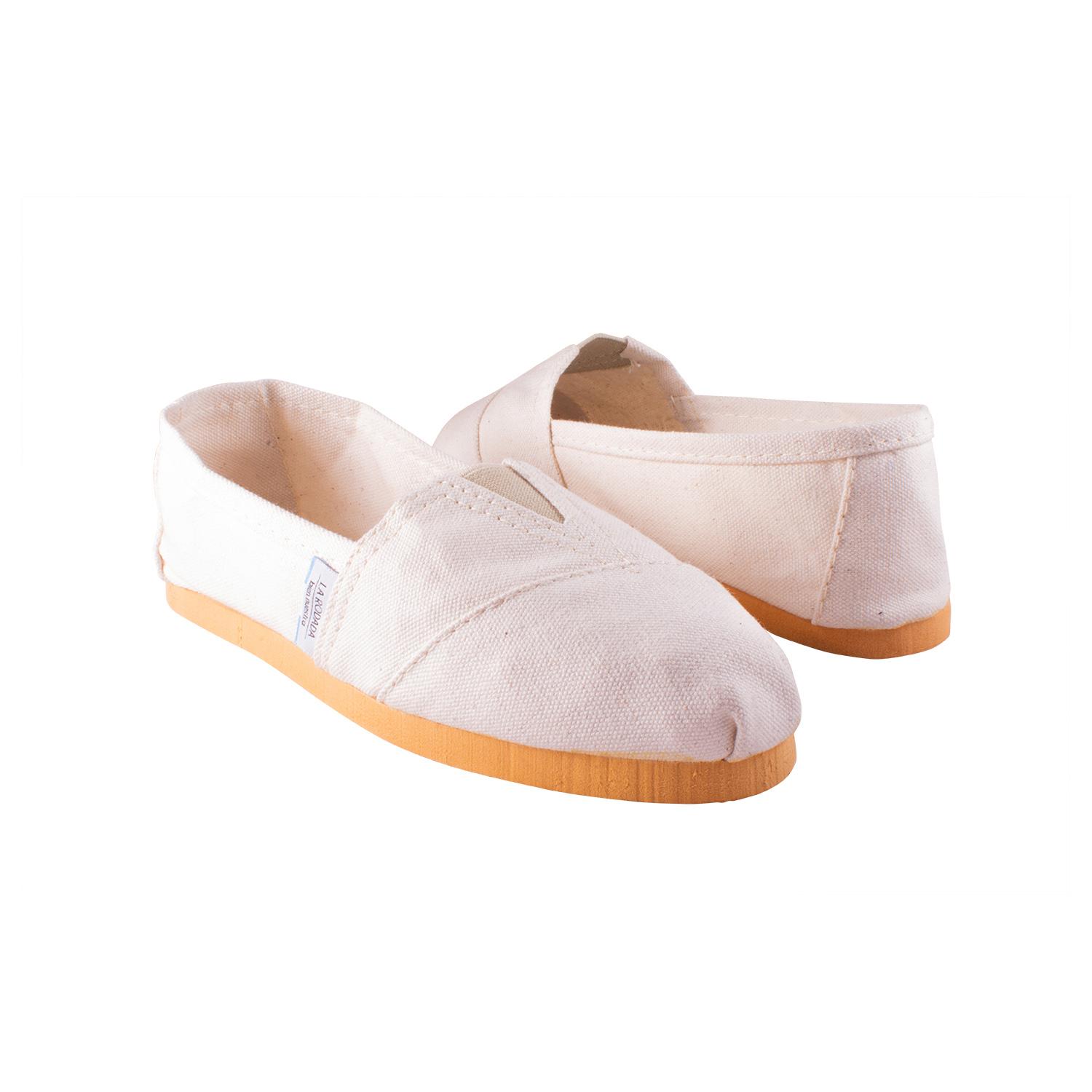 Alpargata La Rodada De Lona Fondo De Goma