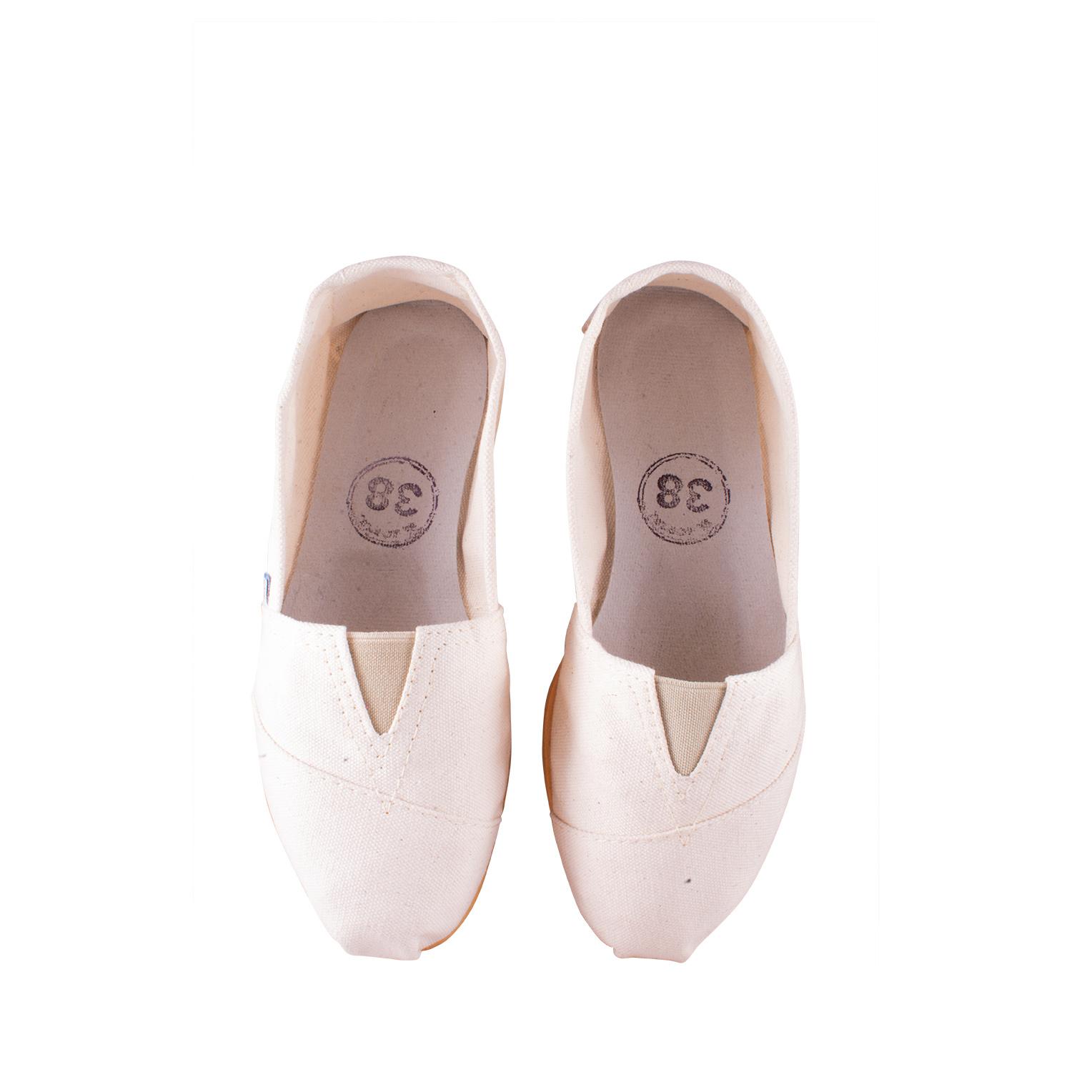 Alpargata La Rodada De Lona Fondo De Goma - Imagen 2