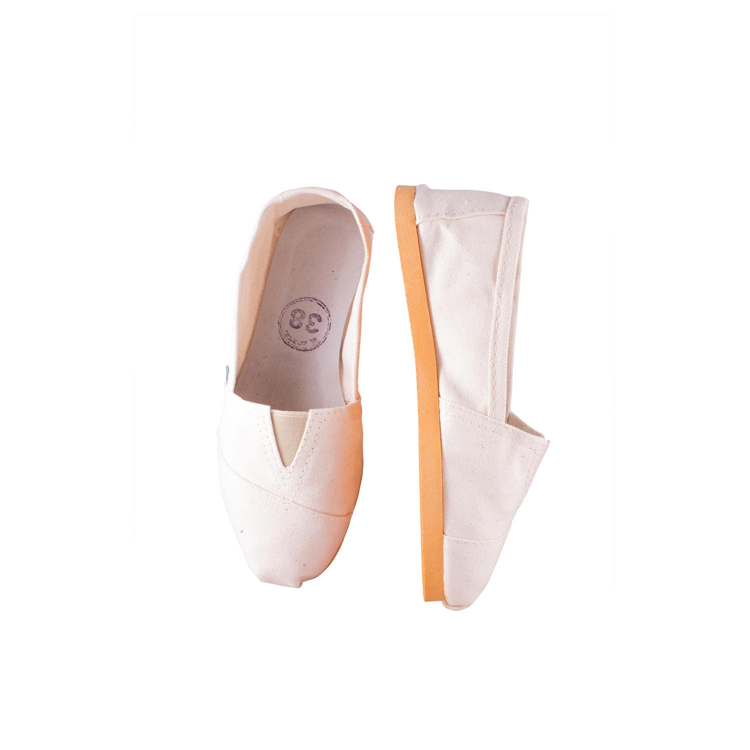 Alpargata La Rodada De Lona Fondo De Goma - Imagen 3