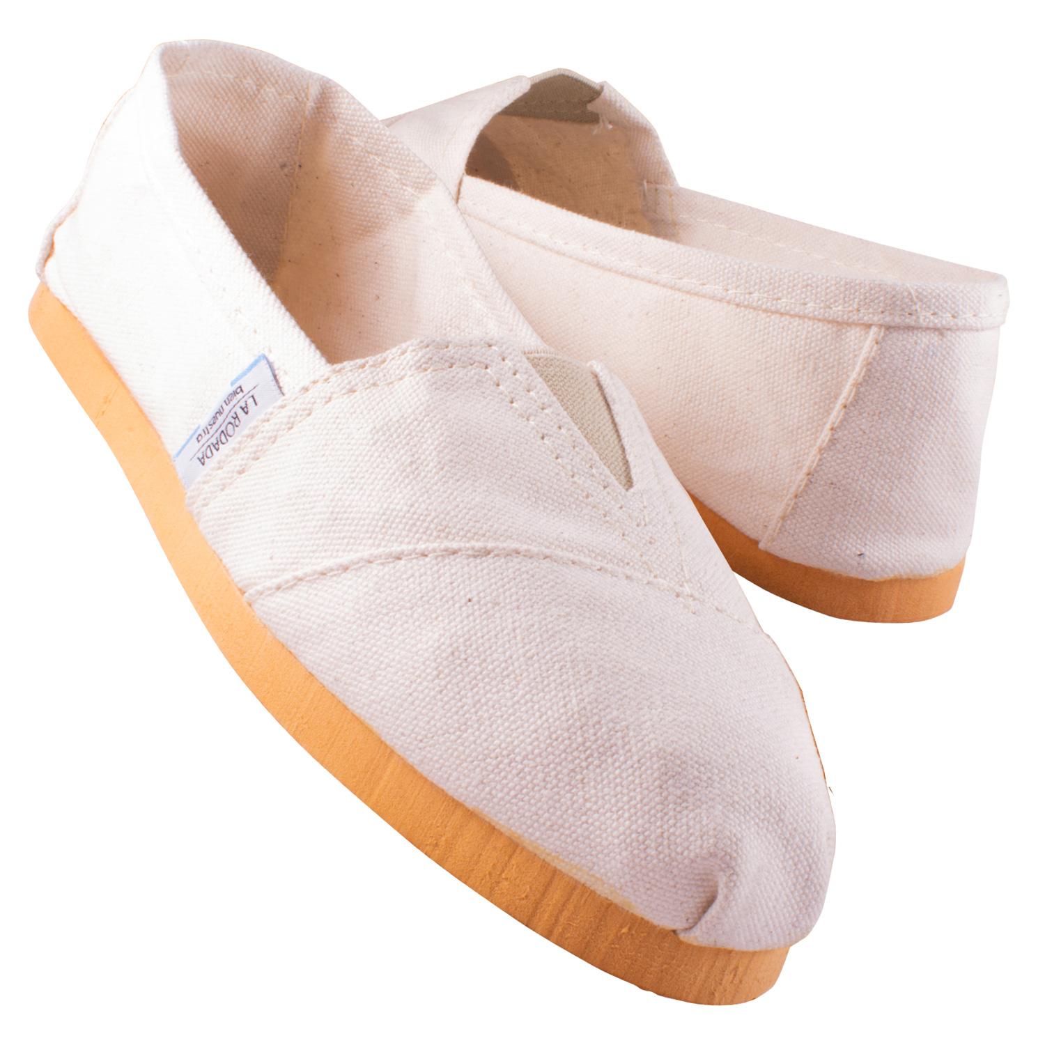 Alpargata La Rodada De Lona Fondo De Goma - Imagen 6