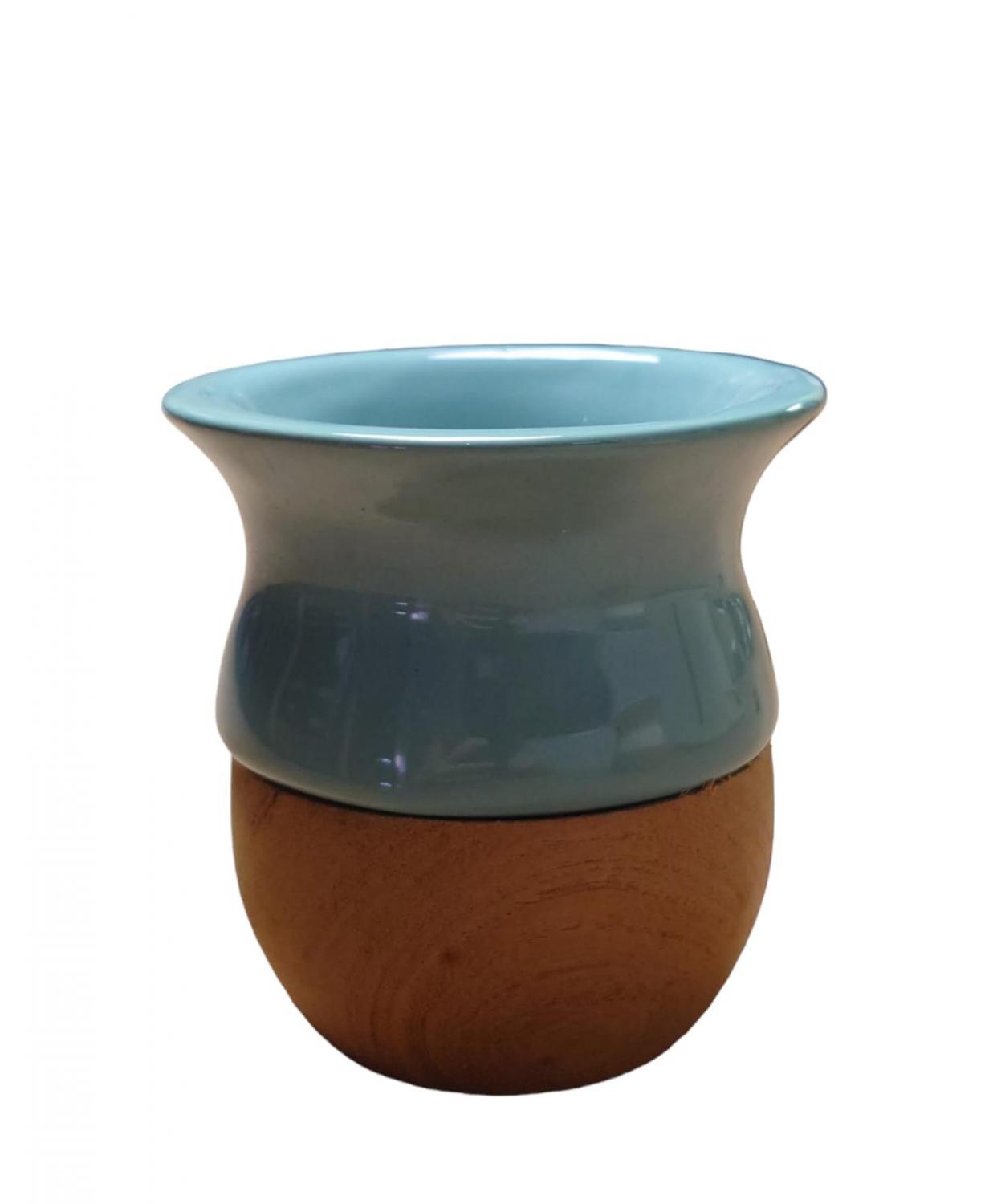 Mate de Ceramica Y Madera - Imagen 3